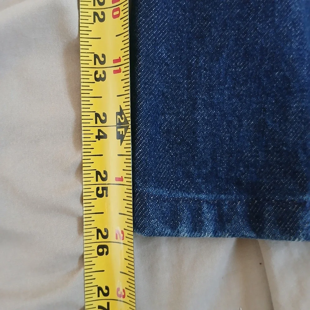 Levi's 505 Jeans Mens 33x26 Short Blue Regular Fit Straight Leg Made in Canada